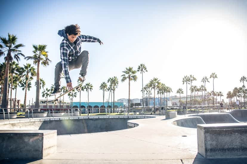 Skateboarding