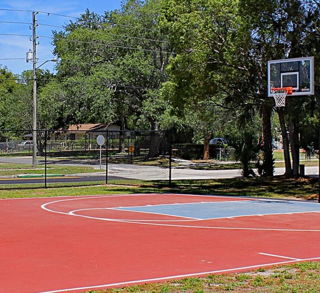 Country Club Basketball court