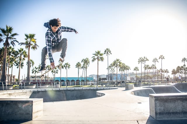 Skateboarding